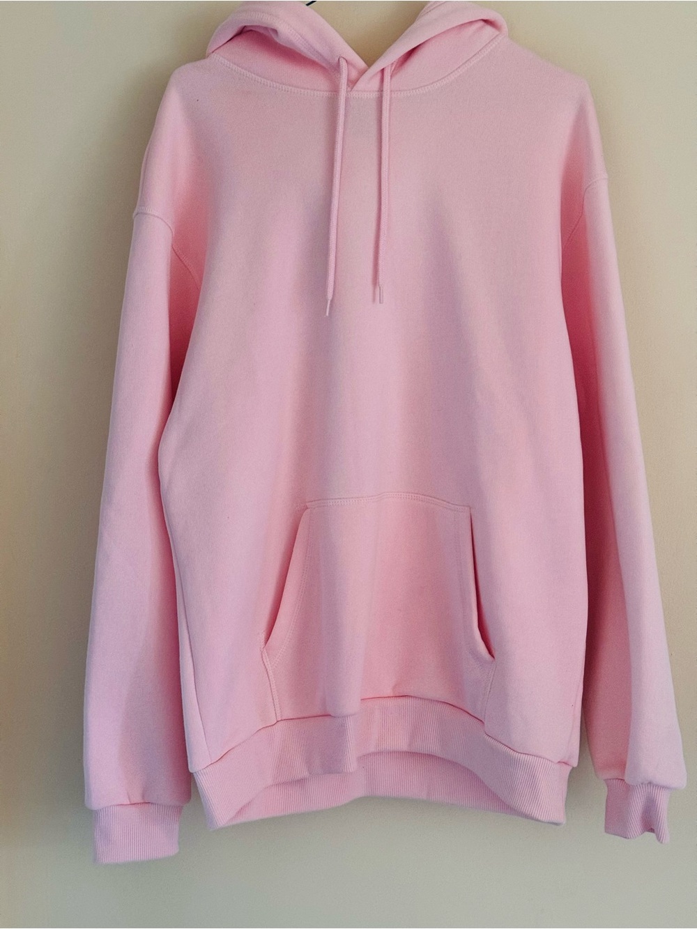 Divided by H&M Women's Pink Hooded Pullover Sweatshirt (new)